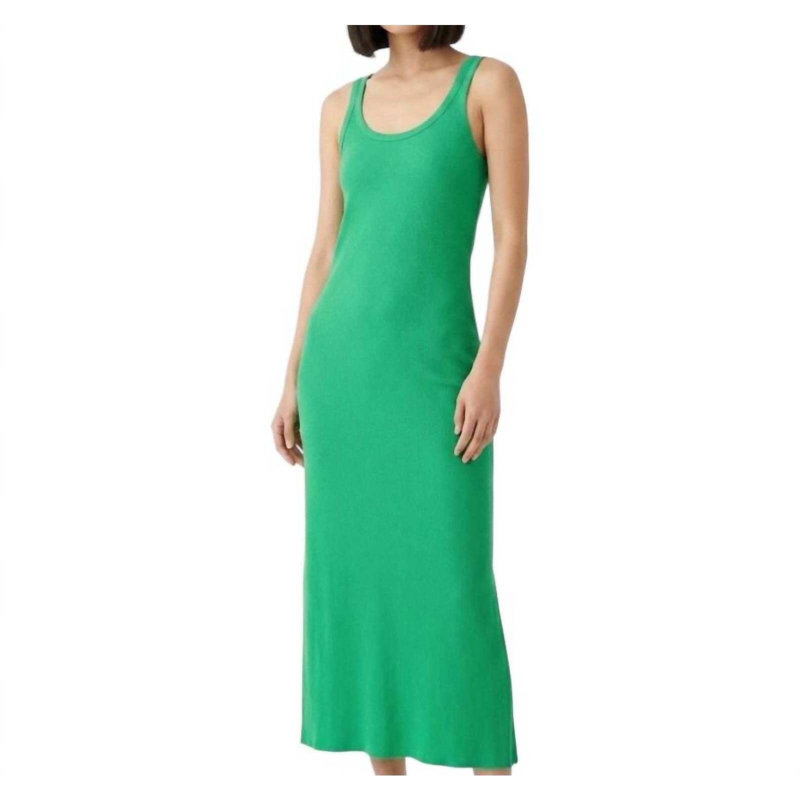 New Xirena Beckett Sleeveless Midi Dress In Grassy Green